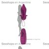 Vibrador anal inalámbrico satinado suave